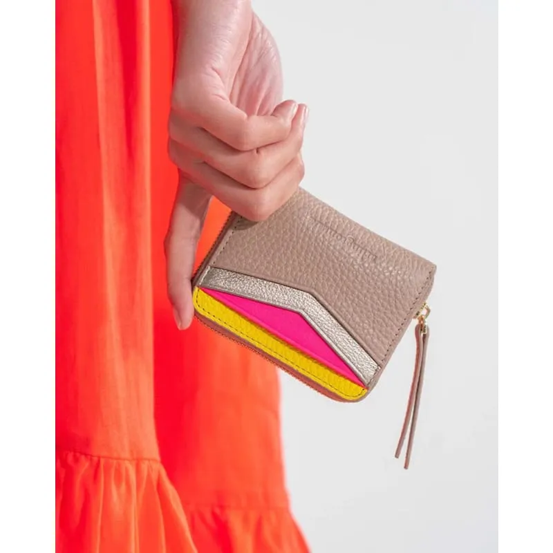 Alexis Zip Purse | Fawn Multi