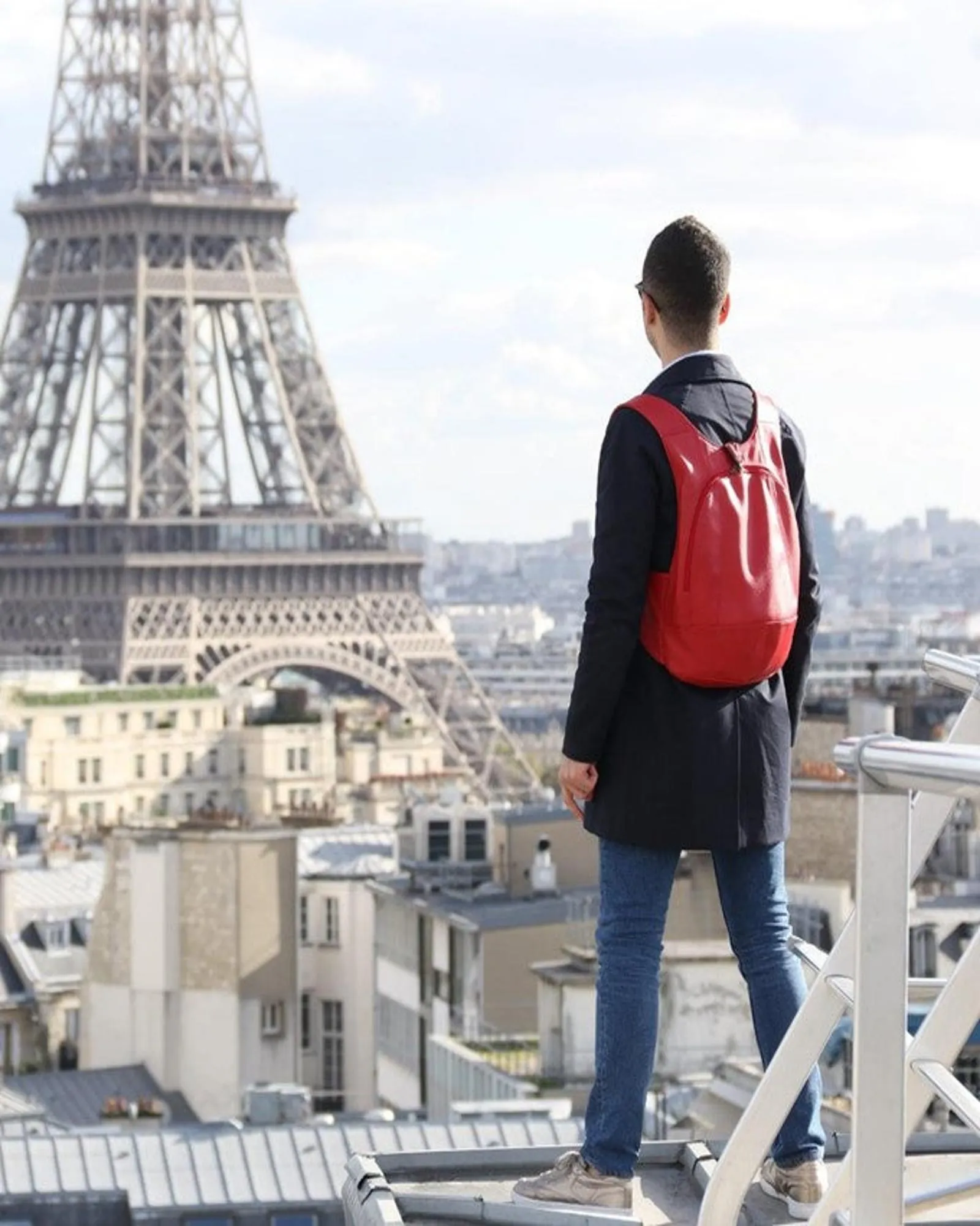 ARSAYO Original Vegan Backpack | Red