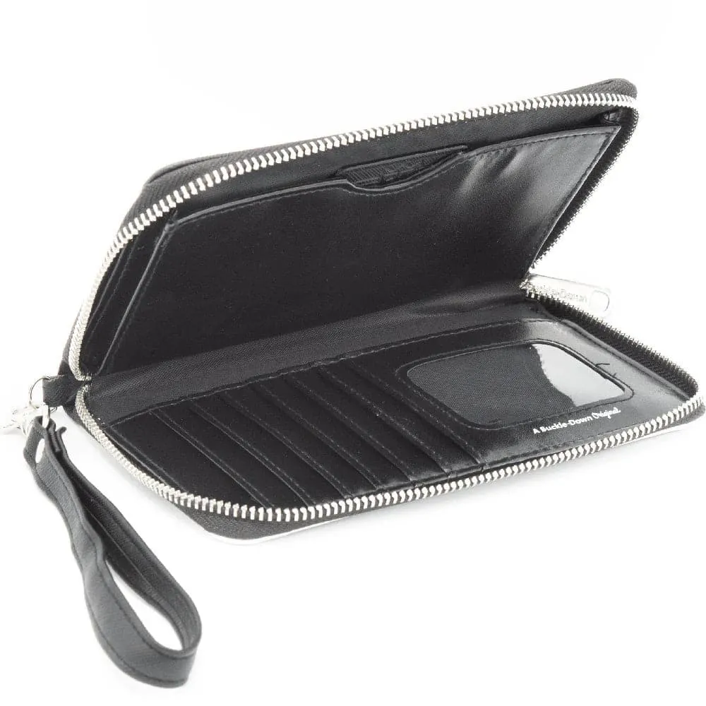 Buckle Down Disney 100 PU Zip Around Wallet Rectangle