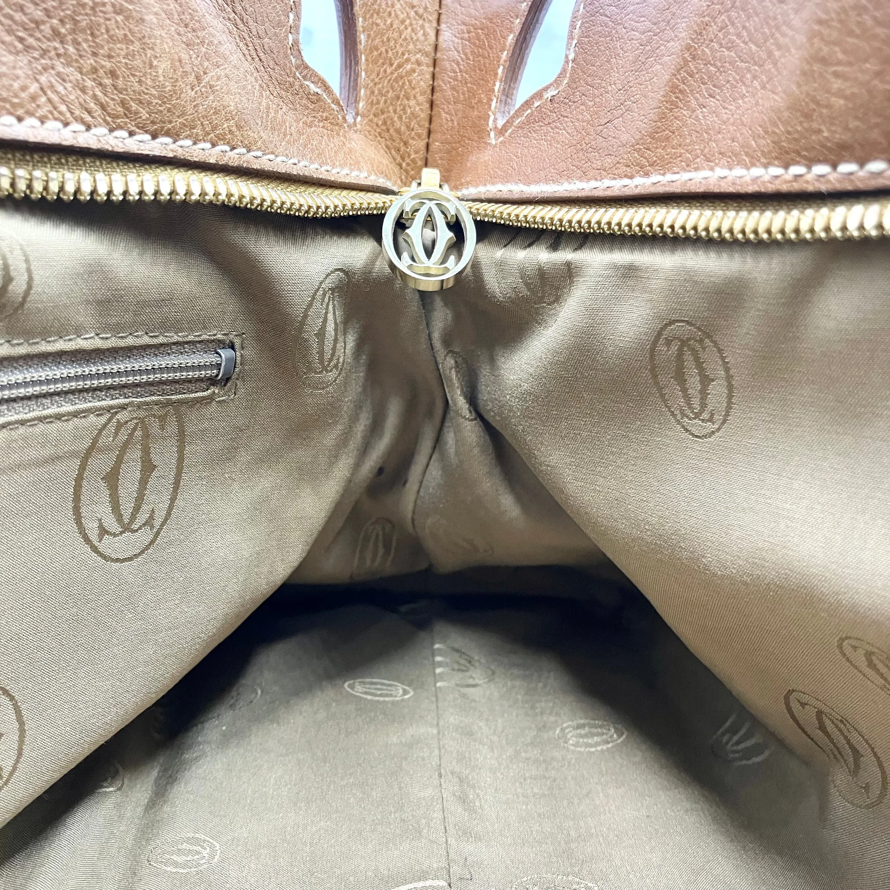 Cartier Marcello Leather Handbag