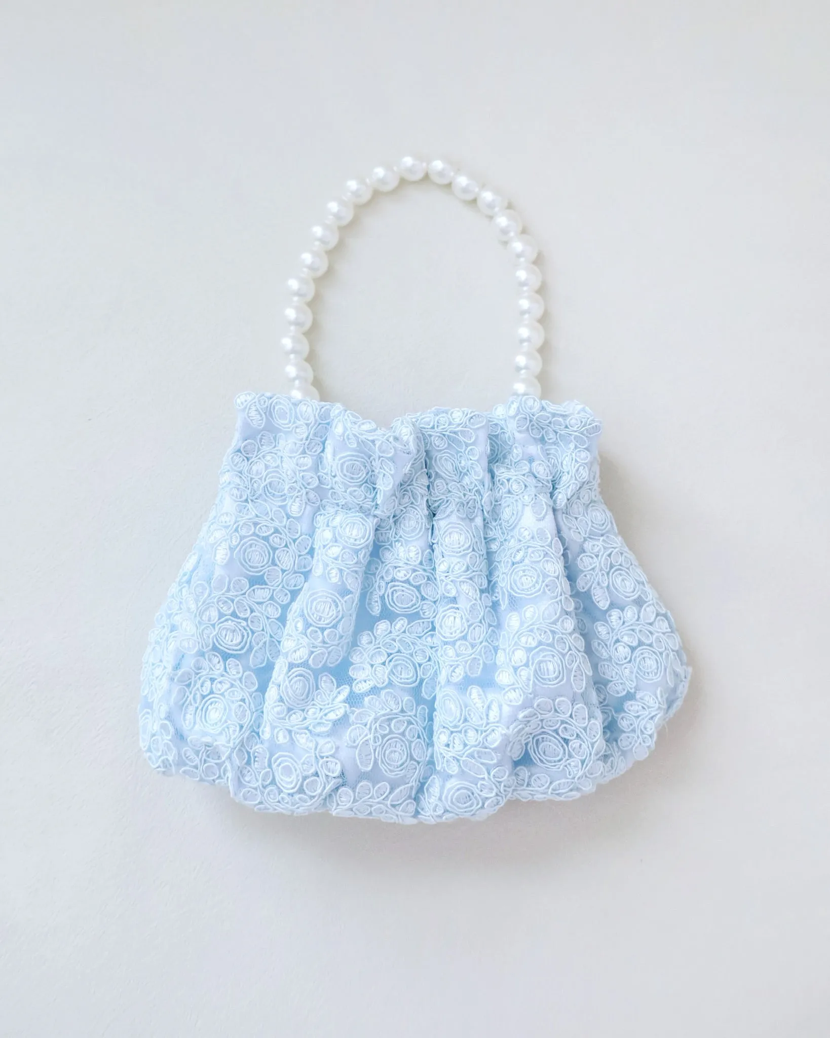 Cleo Pearl Lace Mini Pouch