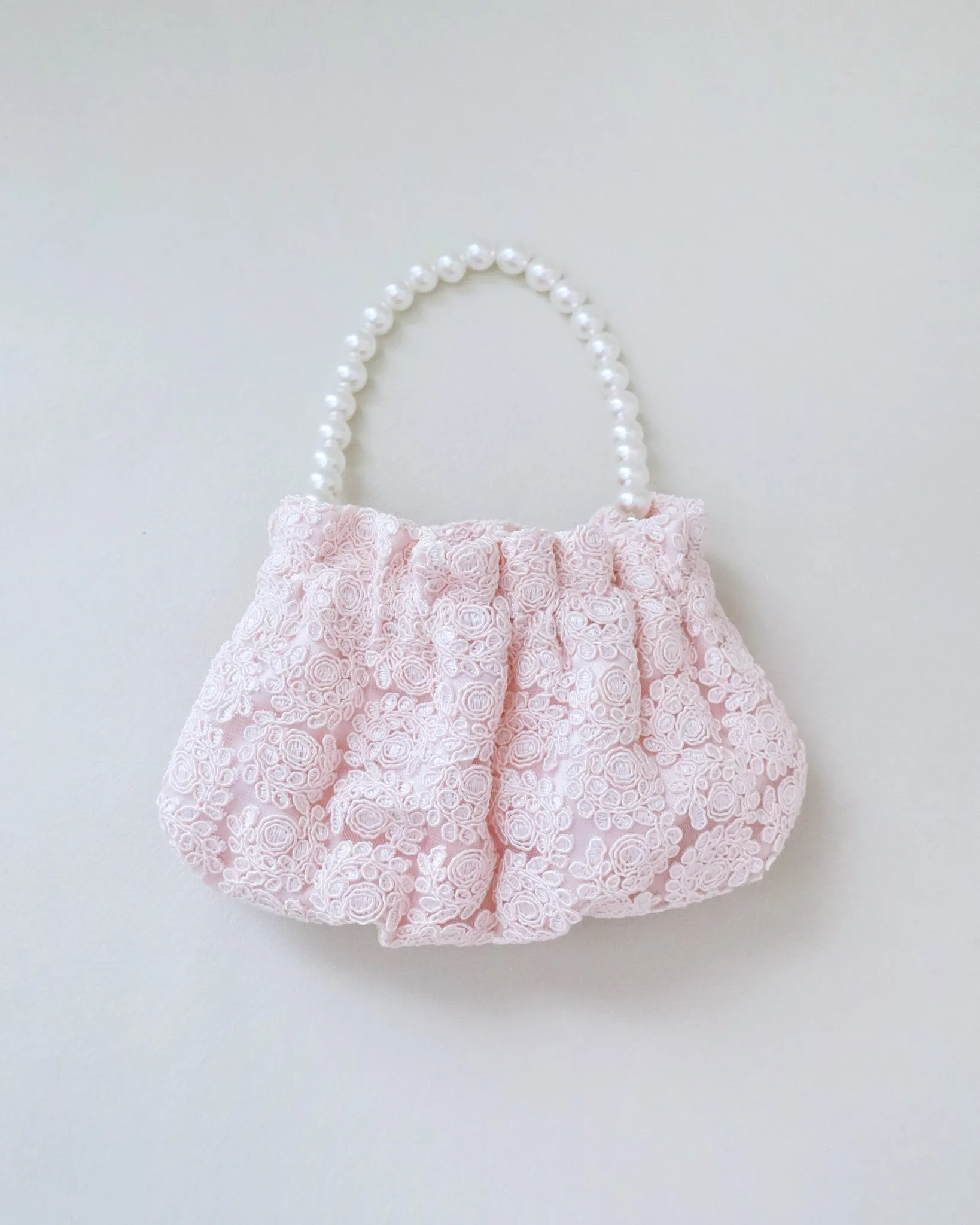 Cleo Pearl Lace Mini Pouch