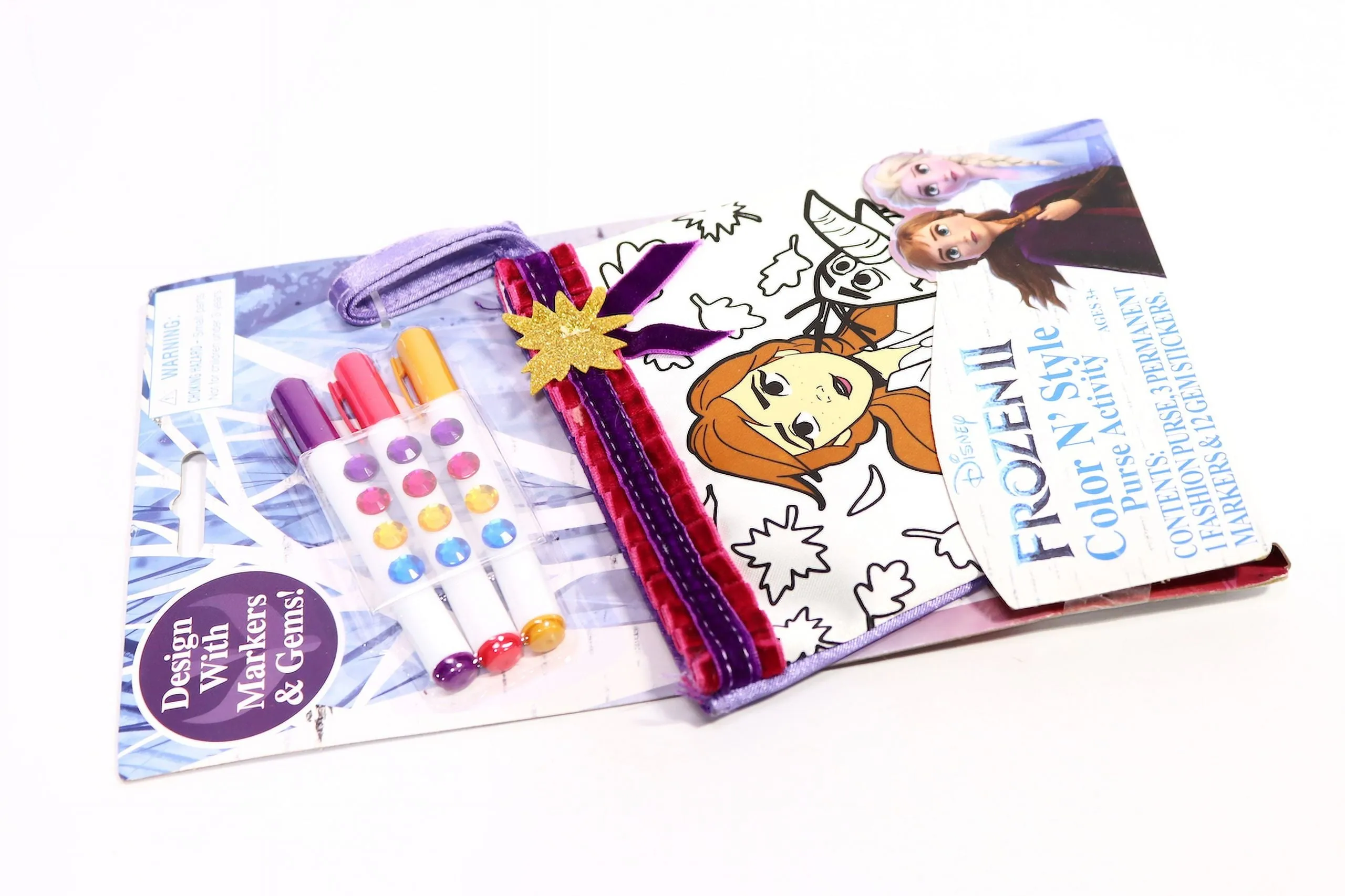 Disney Frozen Color N' Style Purse Activity
