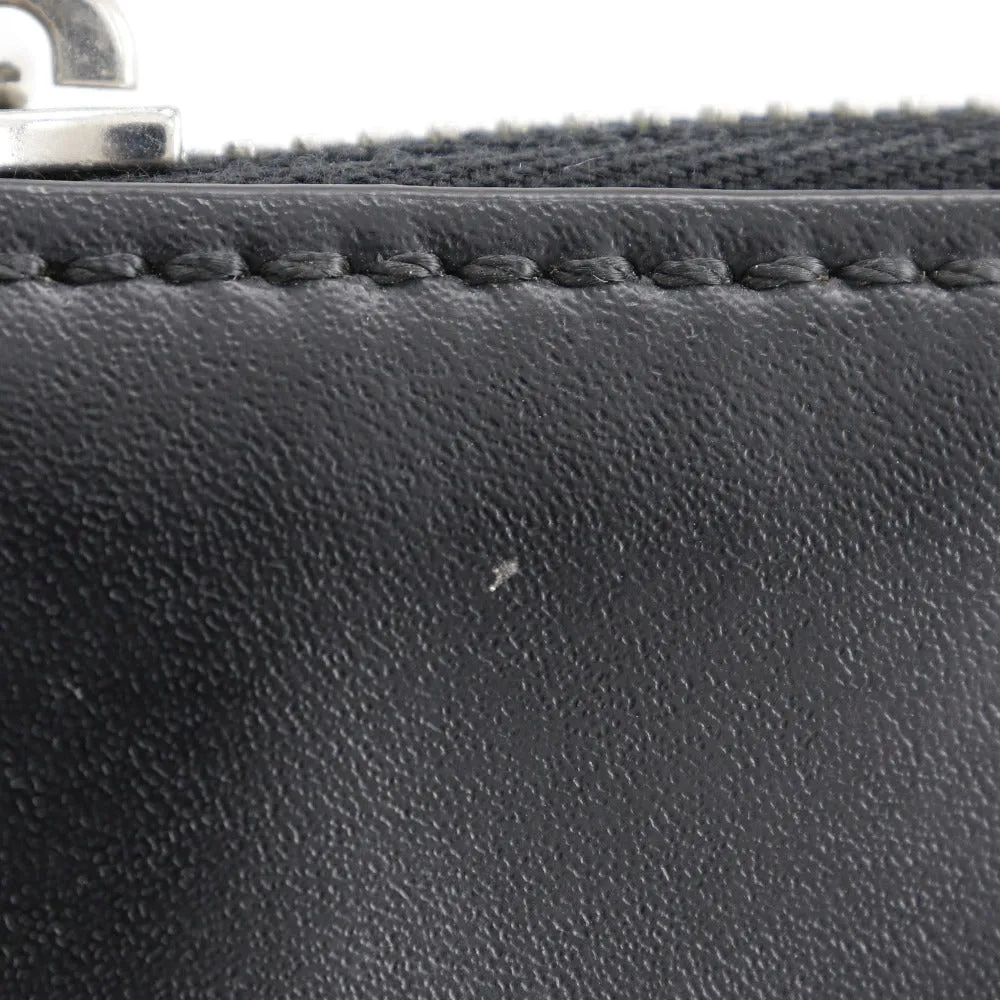 FENDI Clutch bag 7VA433 Calfskin black Bugs monster mens(Unisex) Used