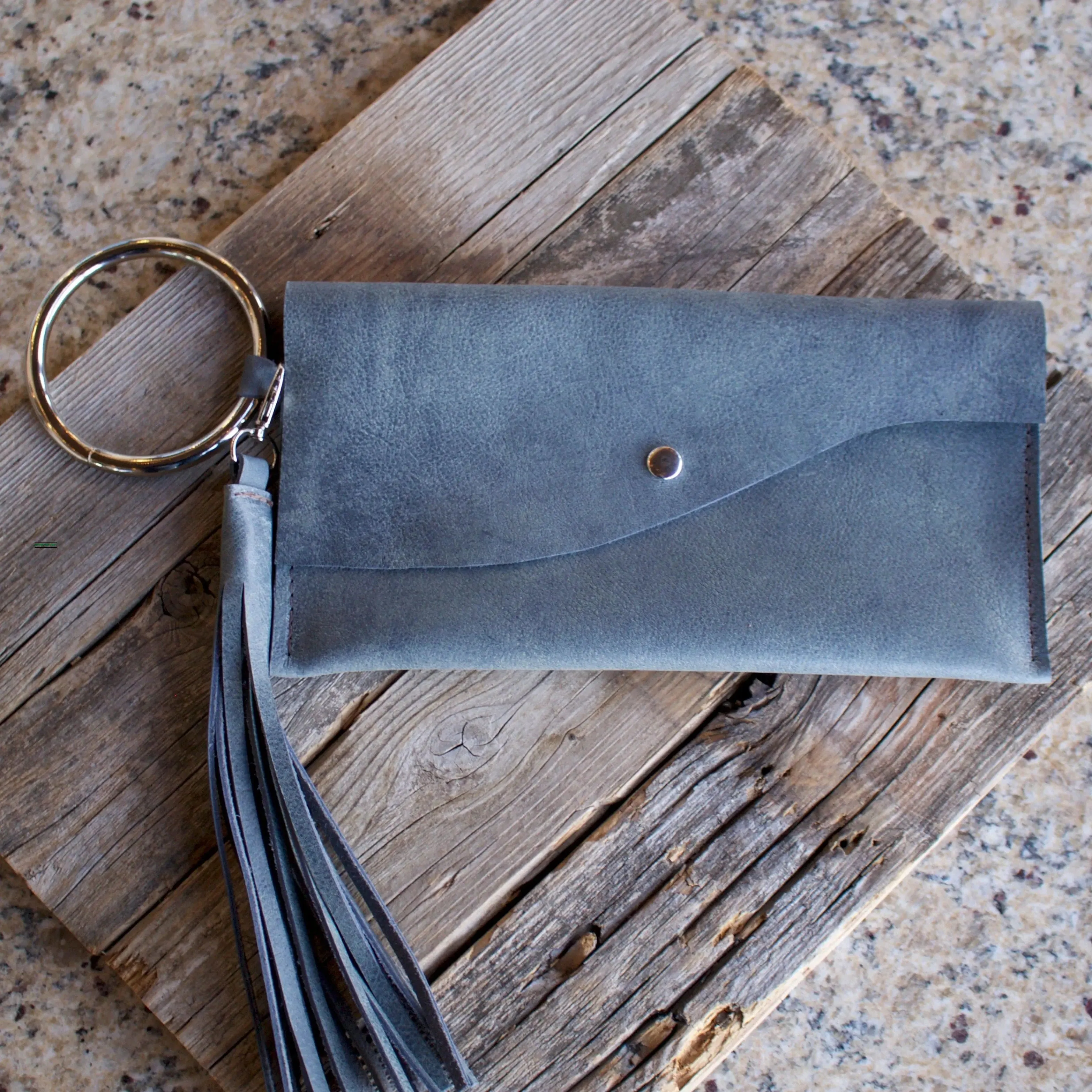 GNO Leather Handmade Clutch