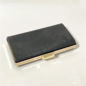 Light Gold Box Purse Frame Clutch Bag Glue-in Style 22cm x 12cm ( 8" x5")