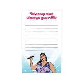 Lizzo Boss Up To-Do List Notepad