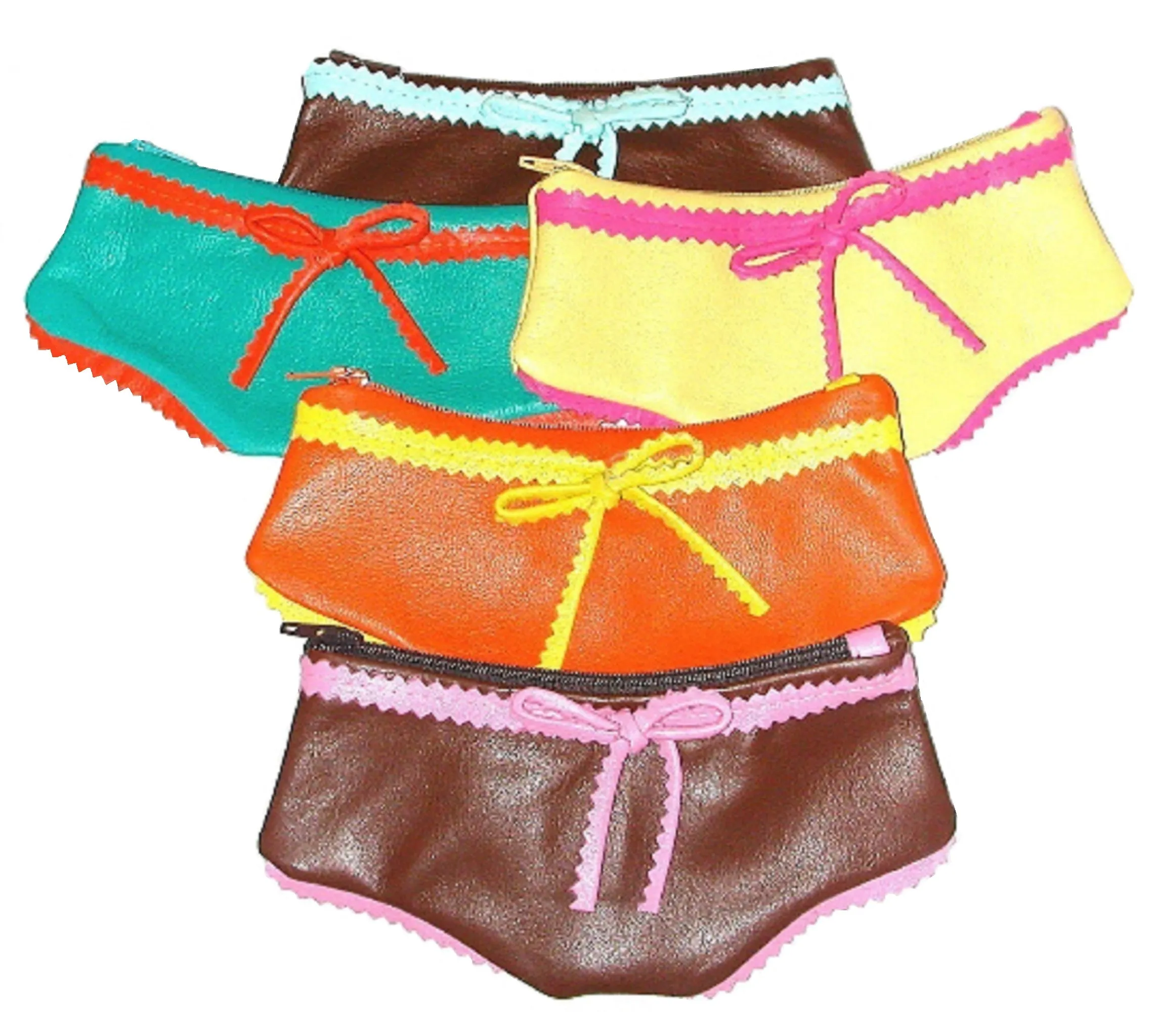 Mandi Panty Leather Change Purse