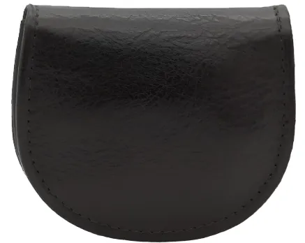 Men's Leather Round Change Purse