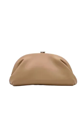 Mia Nude Clutch Bag