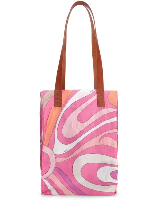 Pucci   Medium nylon tote bag 