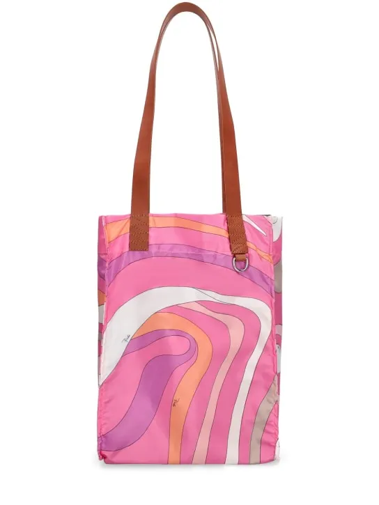 Pucci   Medium nylon tote bag 