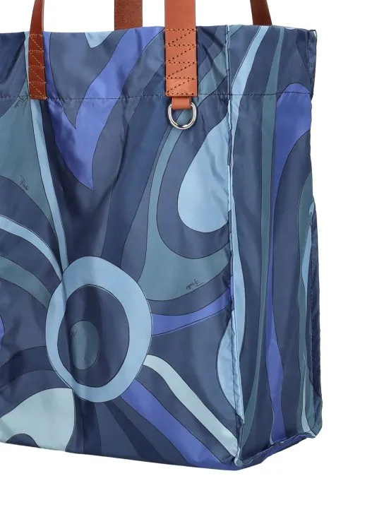 Pucci   Medium nylon tote bag 