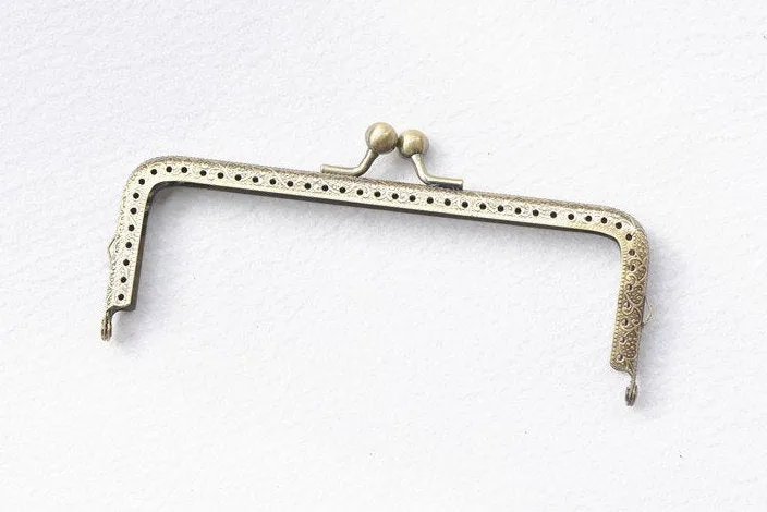 Retro Bronze Purse Frame Sewing Purse Frame Various Size 6.5/7.5/8.5/10.5/12.5/15/18/20cm(2"to 8")