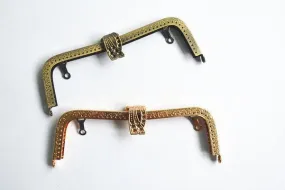 Retro Sewing Purse Frame Wedding Bag 20 x 7.5cm ( 7"x 3") Four Colors Available
