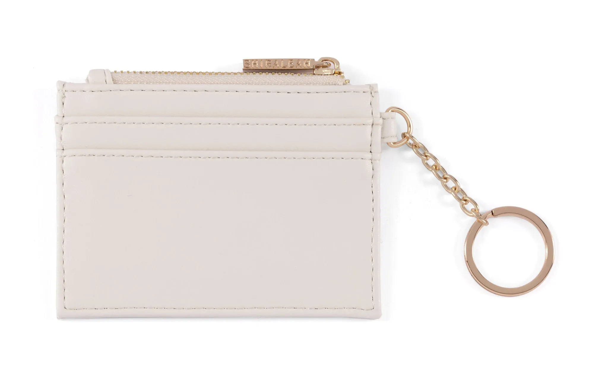 Shiraleah Charlie Card Case, Ivory