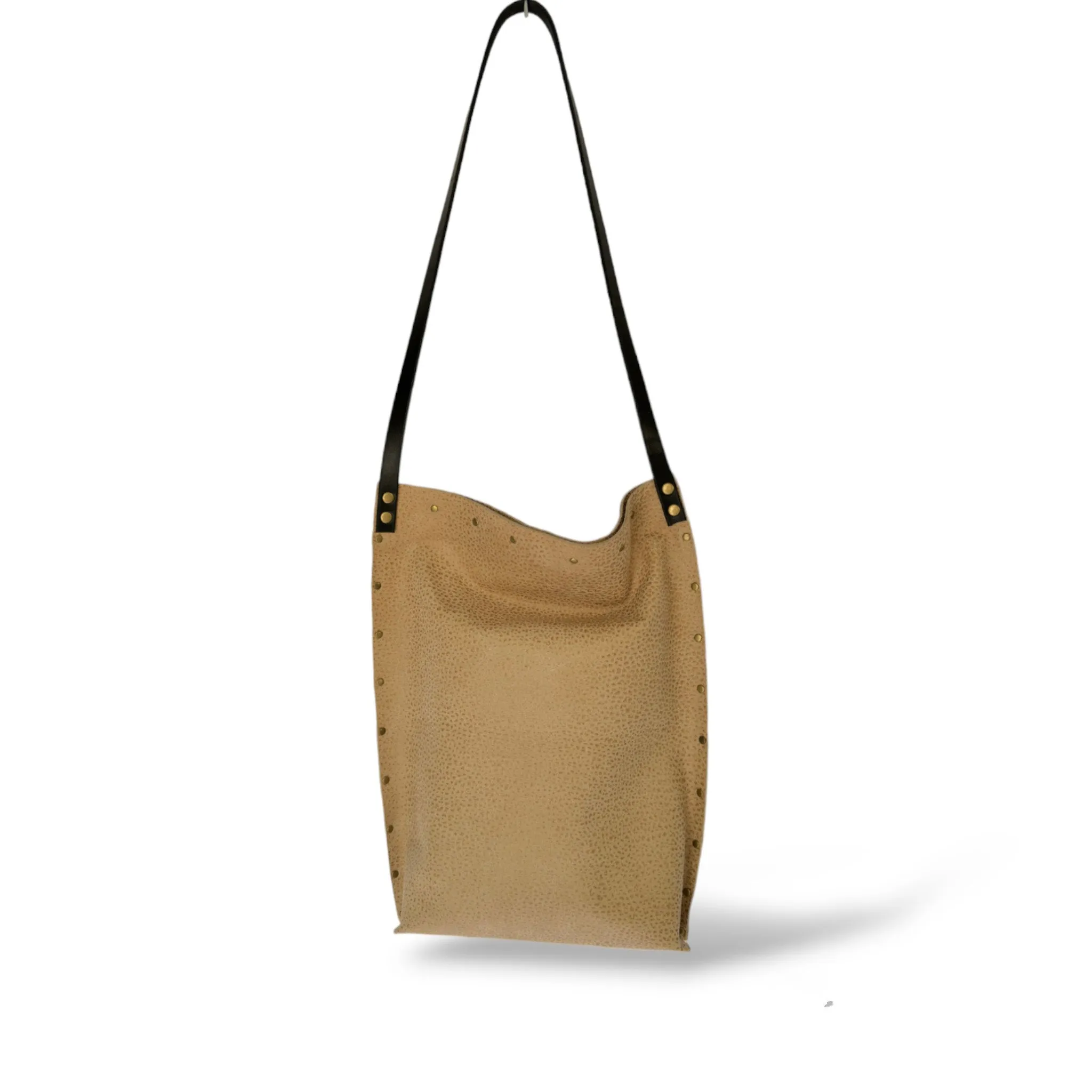 Tan Hide Shoulder Bag