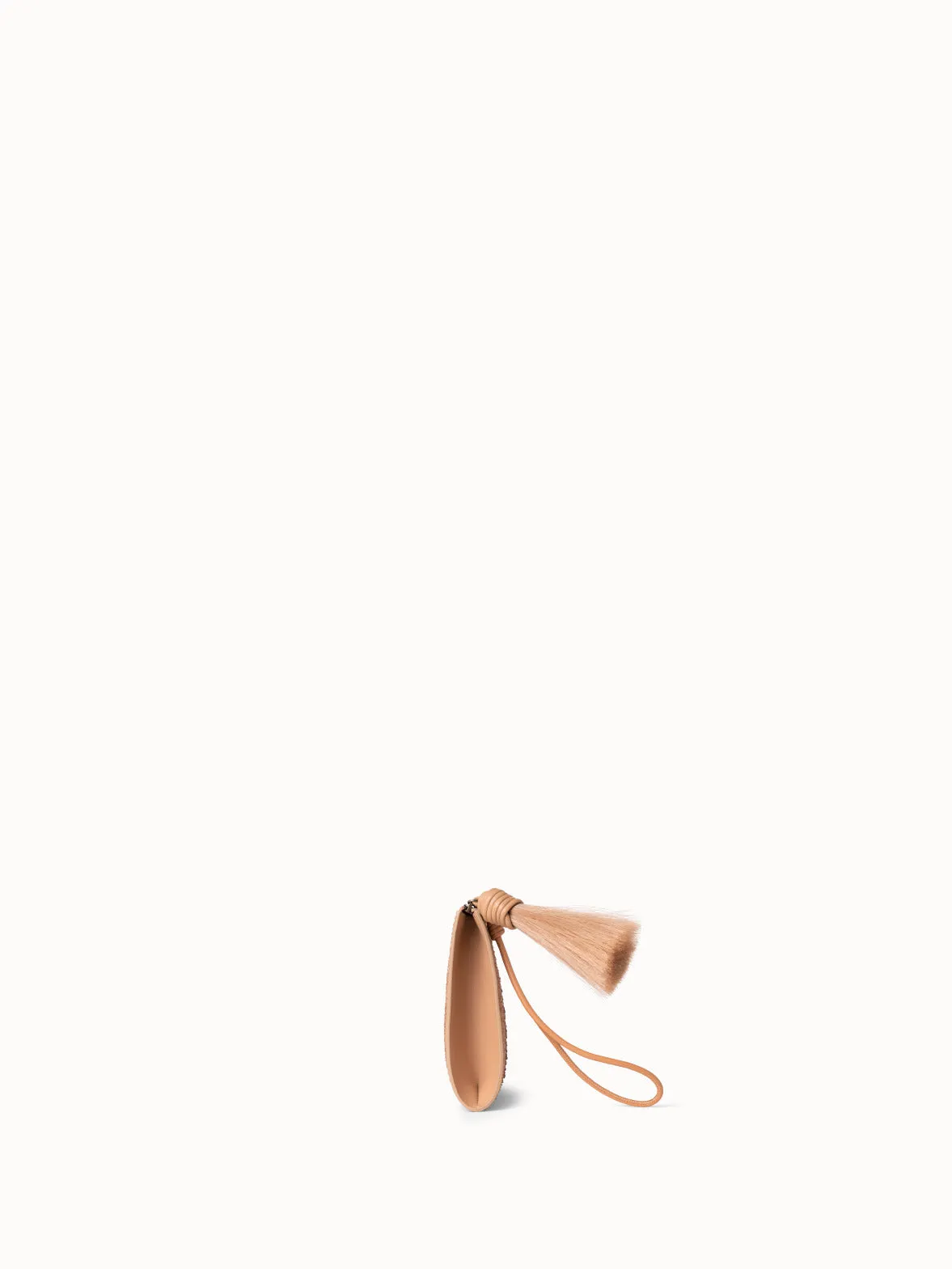 Tassle Pouch in Python Nubuck BC