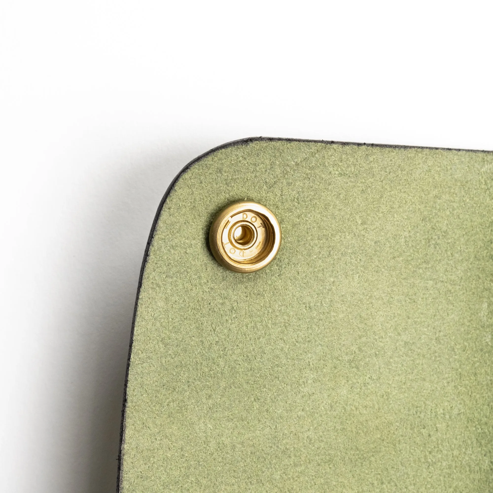 The Black Acre Phantom Wallet Green Bridle