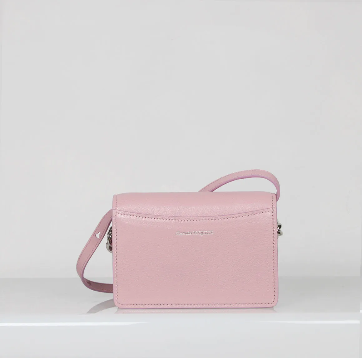 The Four Ring Mini with Chain Goat, Antic Pink (S)