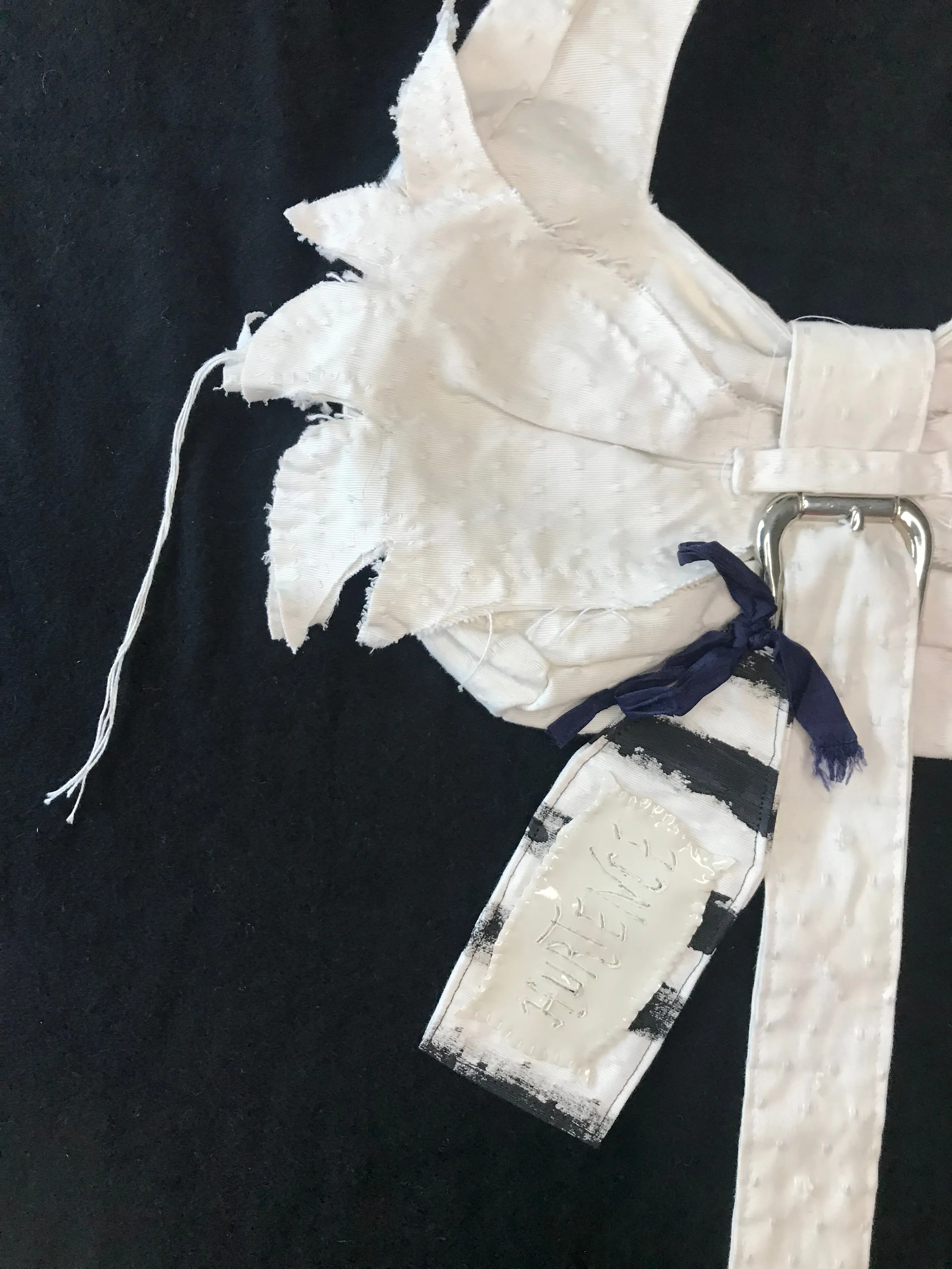 White Winged handbag
