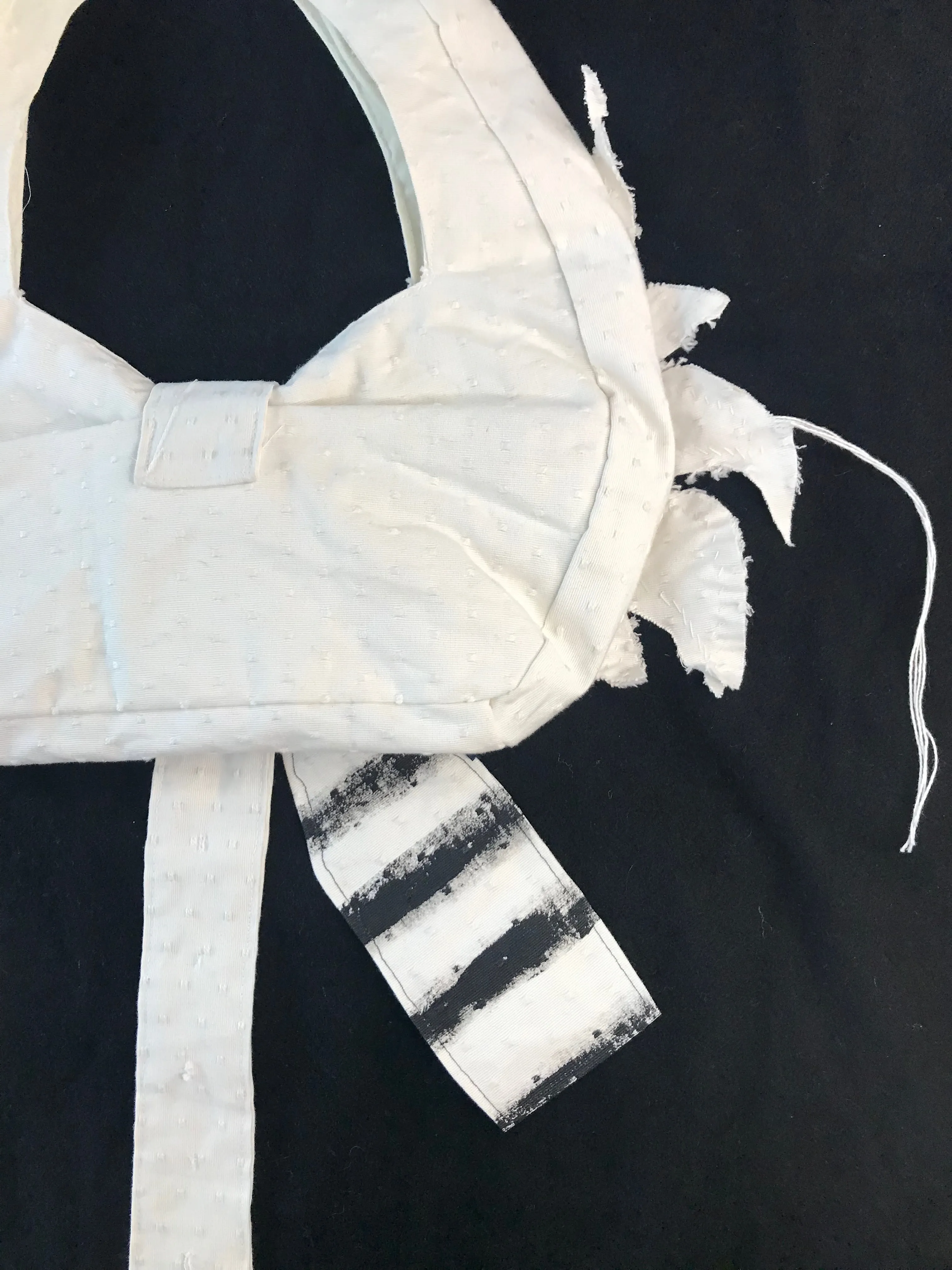 White Winged handbag